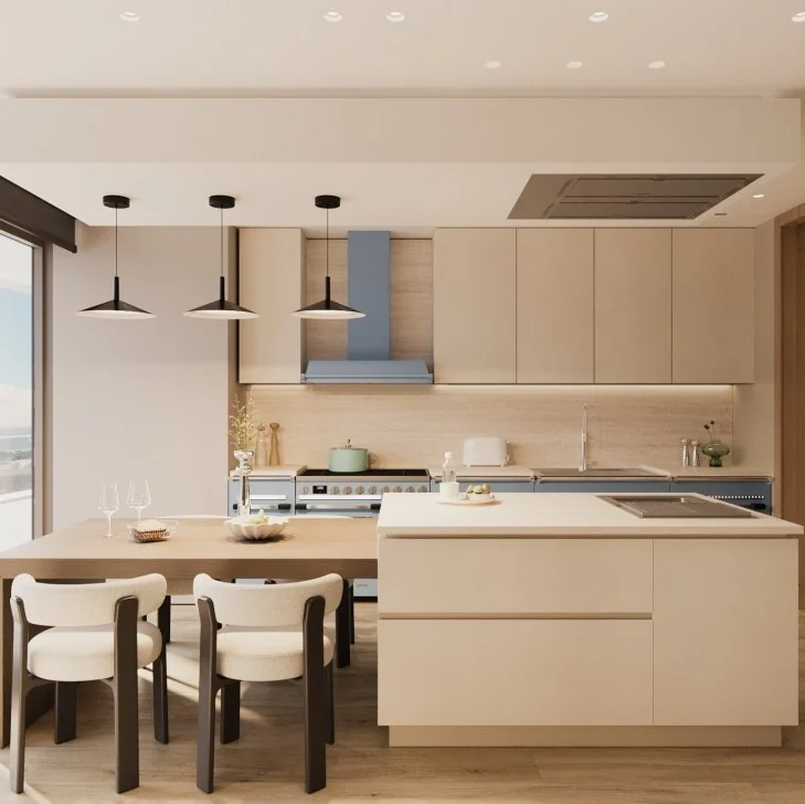 KH House kitchen and dining area